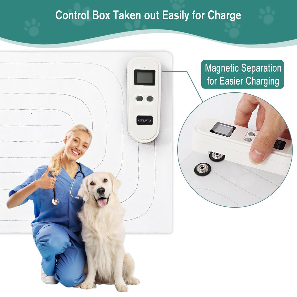 SEERWAY detachable controller with magnetic design simplifies charging and replacement.