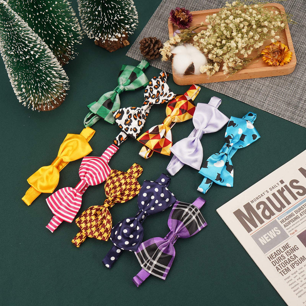 Segarty bow ties add color variety for events and photos.