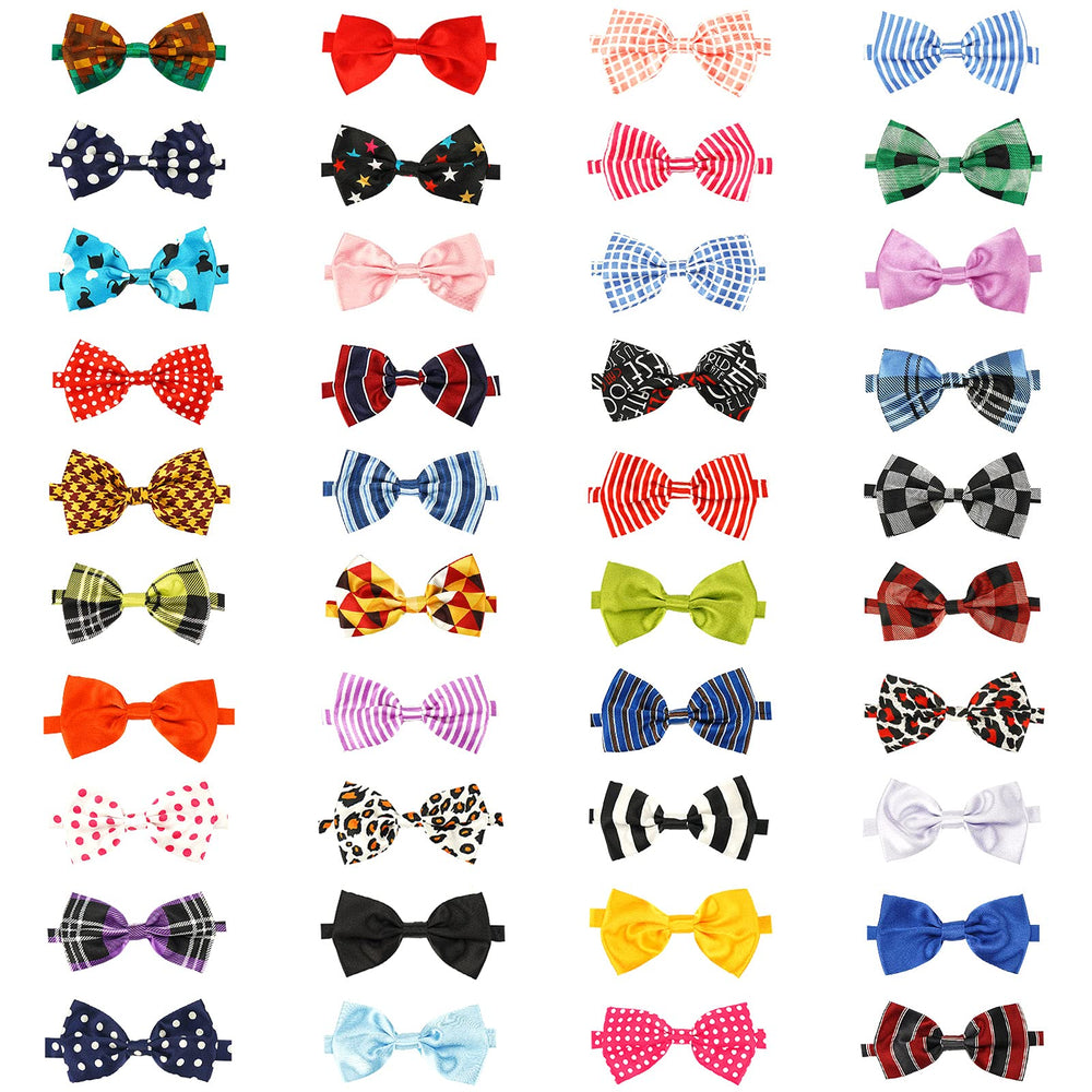 Segarty bow ties for dogs in colorful collection for daily styling.