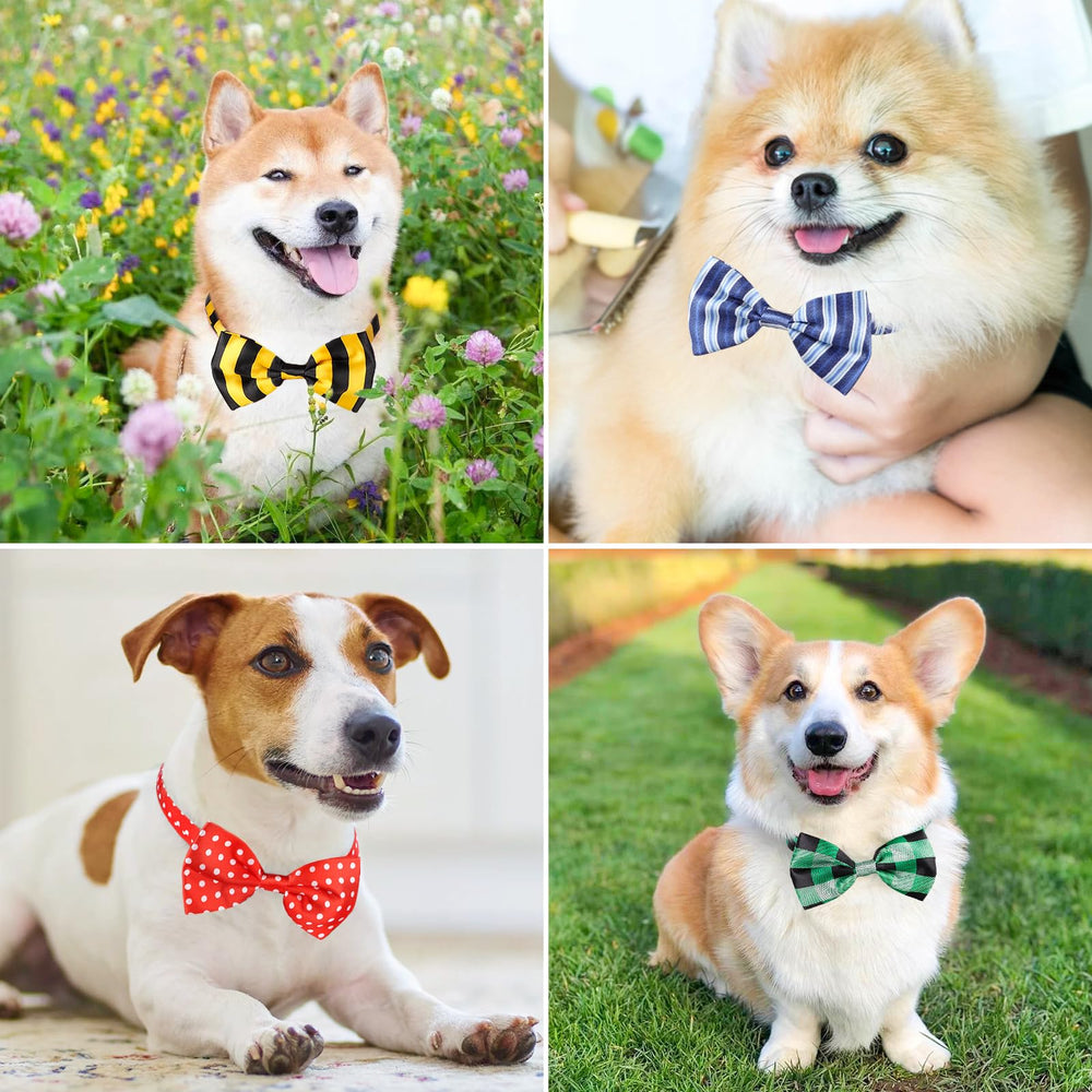 Segarty bow ties are durable and washable for regular grooming routines.