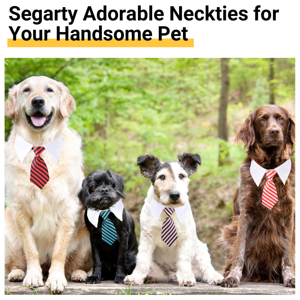 Segarty dog tie medium silky-fabric detail conveys premium feel and comfort