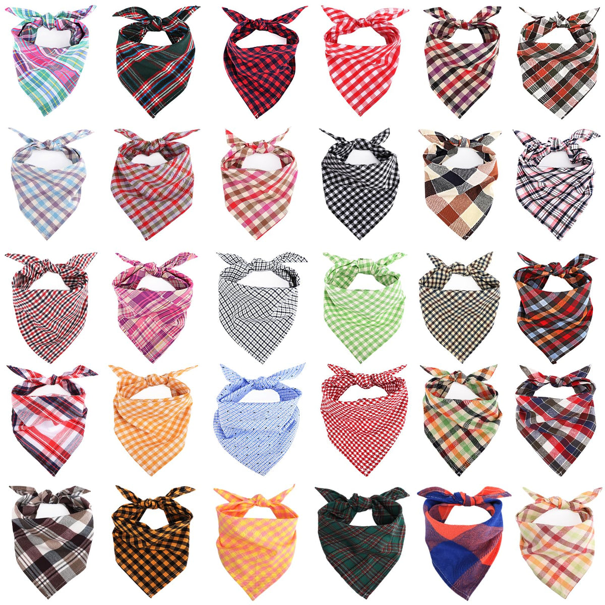 Segarty pet scarf closeup reveals soft fabric and durable stitching.