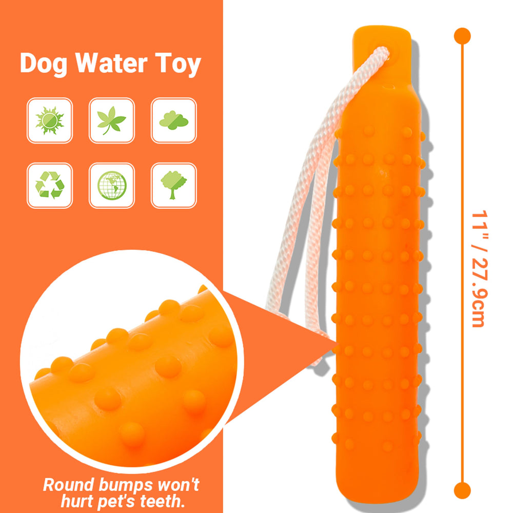 Segzwlor Dog Float Toy on water surface eases throwing and training