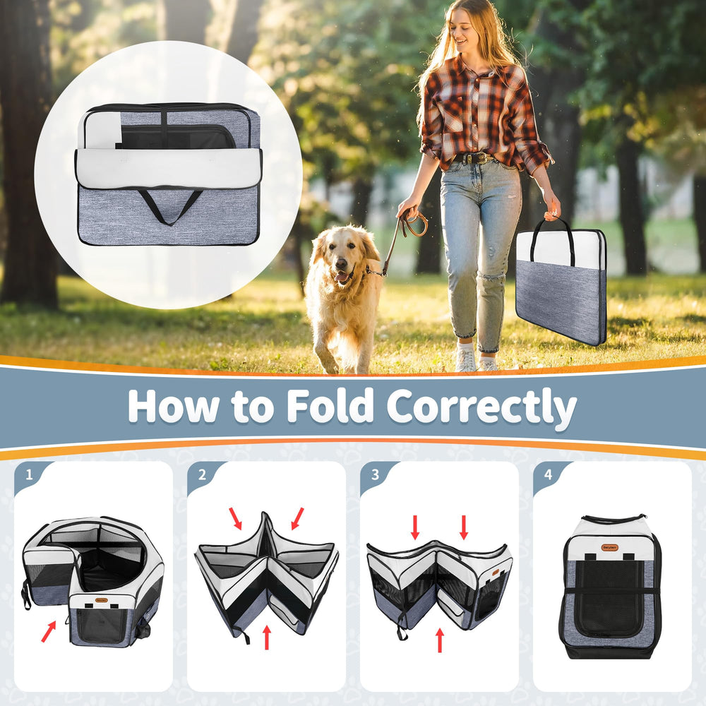 Seiyierr side pockets hold toys, treats, or personal items during outings.