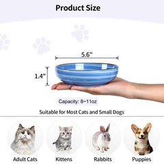 Selamica gradient blue bowls add colorful styling to mealtime.