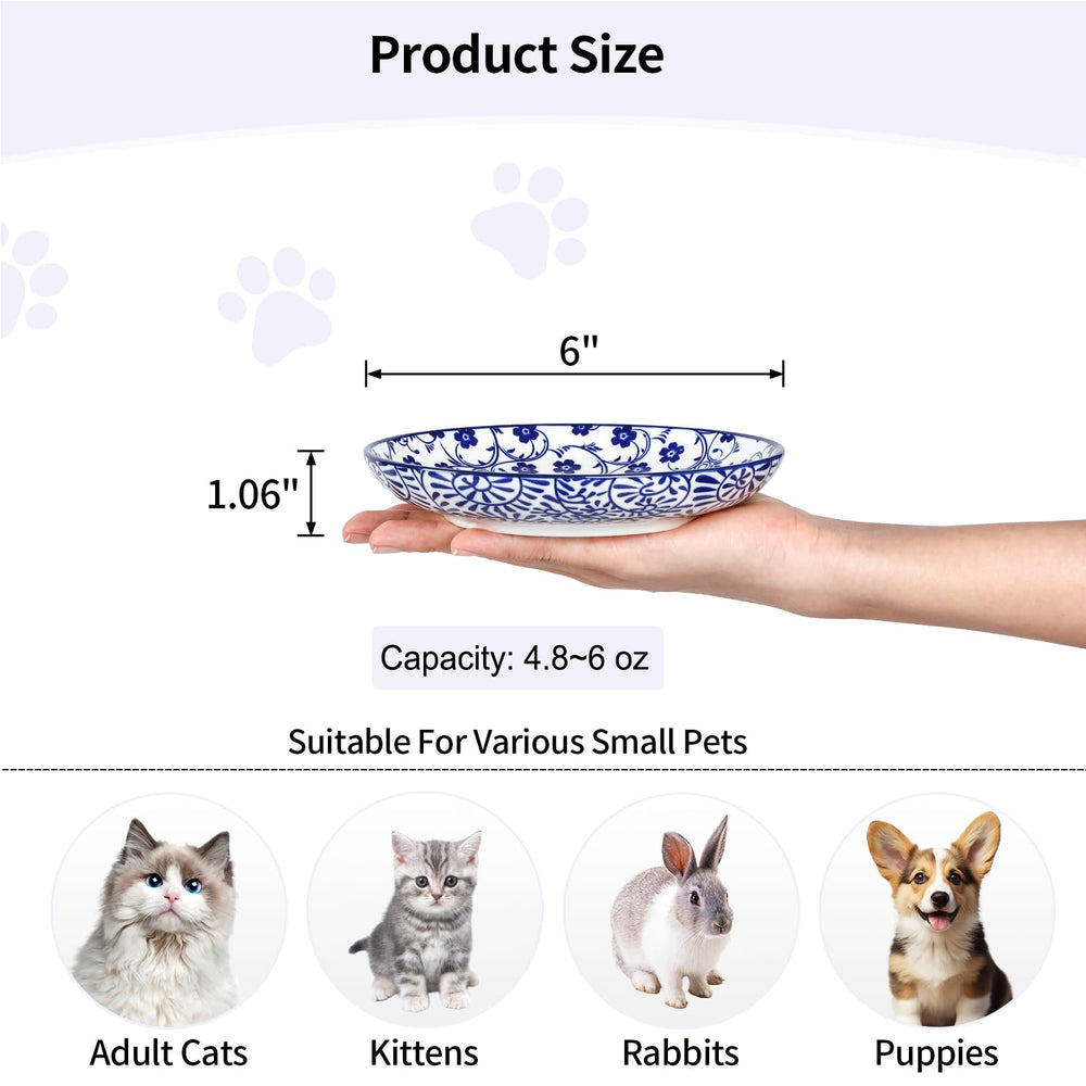 Selamica bowls feature inside-outside patterns that brighten feeding sessions.