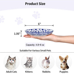 Selamica bowls feature inside-outside patterns that brighten feeding sessions.