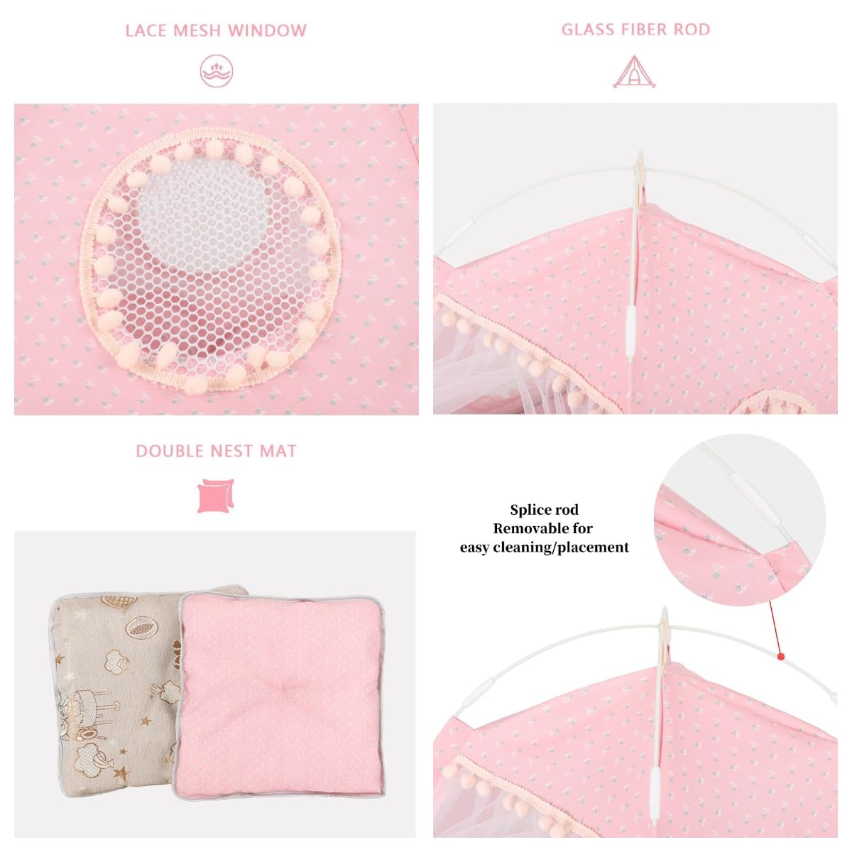 Selena removable cover for quick cleaning and maintenance.
