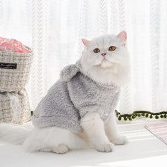 Selena Bunny ears hoodie close-up, soft plush fabric for cozy warmth