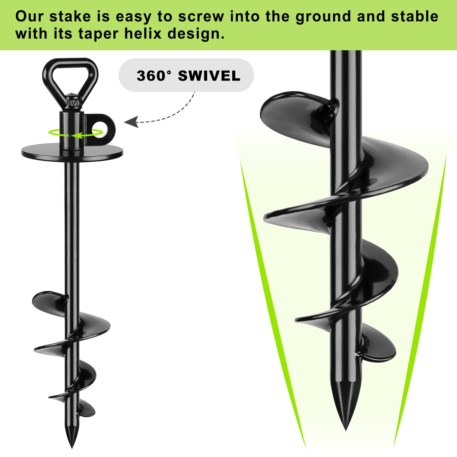 SELEWARE heavy-duty anchor shown with travel bag for camping.