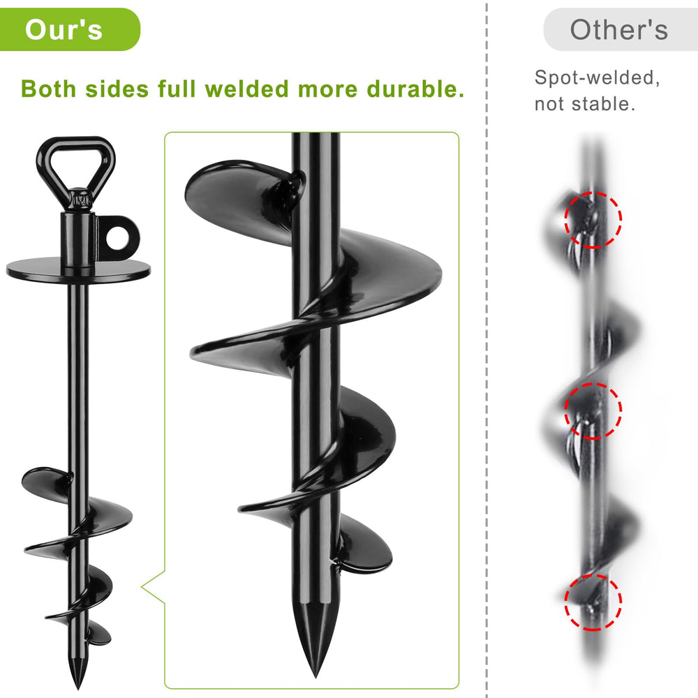 SELEWARE anchor supports large dogs up to 220 lbs.
