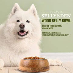 Selly's Den non-slip base keeps bowls steady during meals