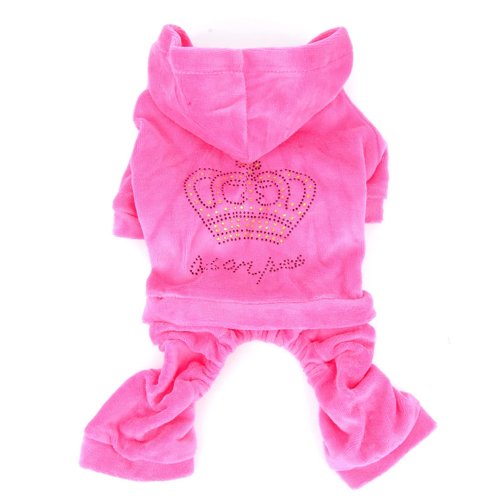 SELMAI pink jumpsuit on small cat-friendly use case shows versatile pet wear