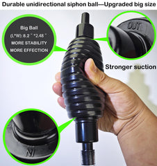 Seltomer fish-safe operation ensures gentle suction without harming aquarium inhabitants.