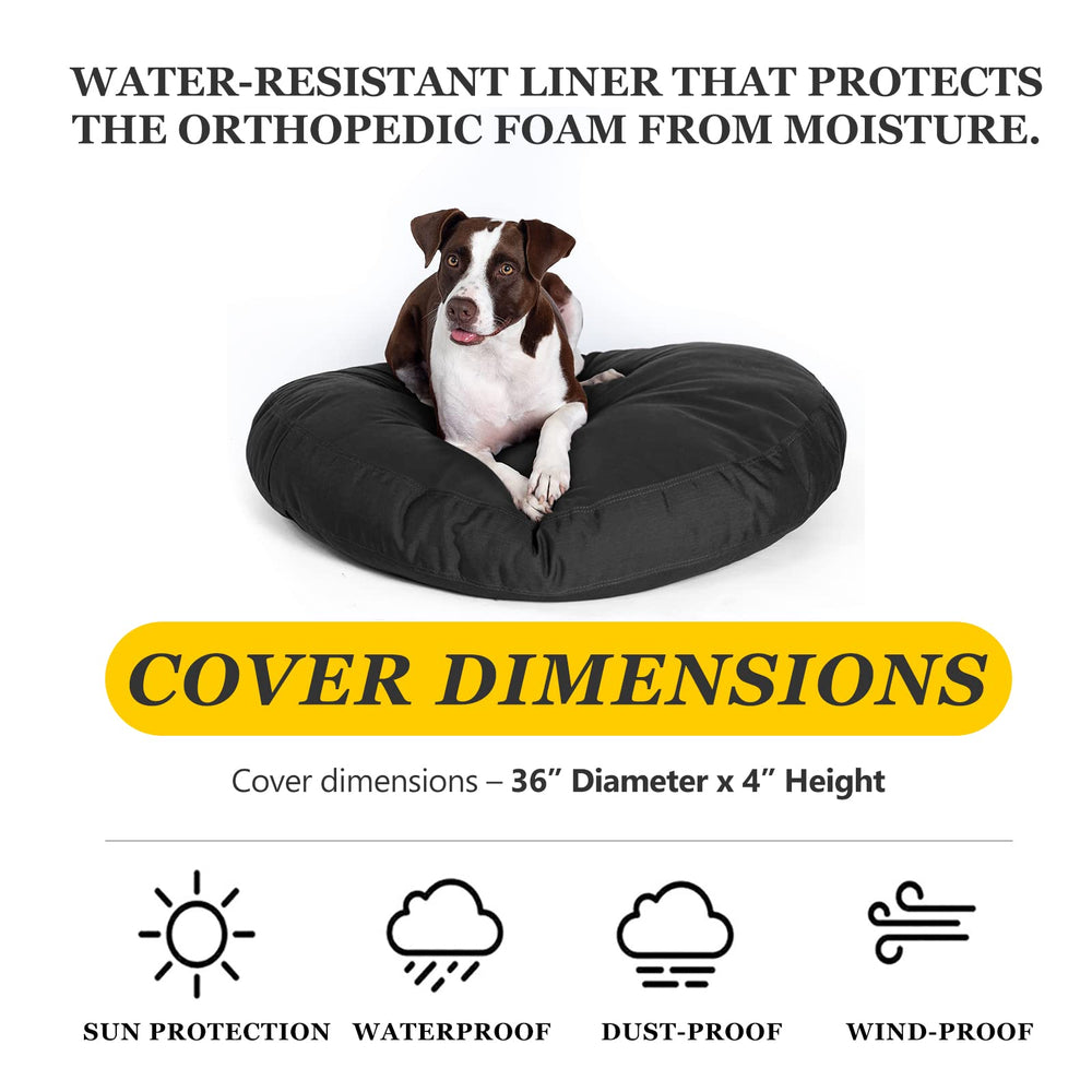 SELUGOVE waterproof oxford fabric cover highlights easy-clean design for busy pet owners.