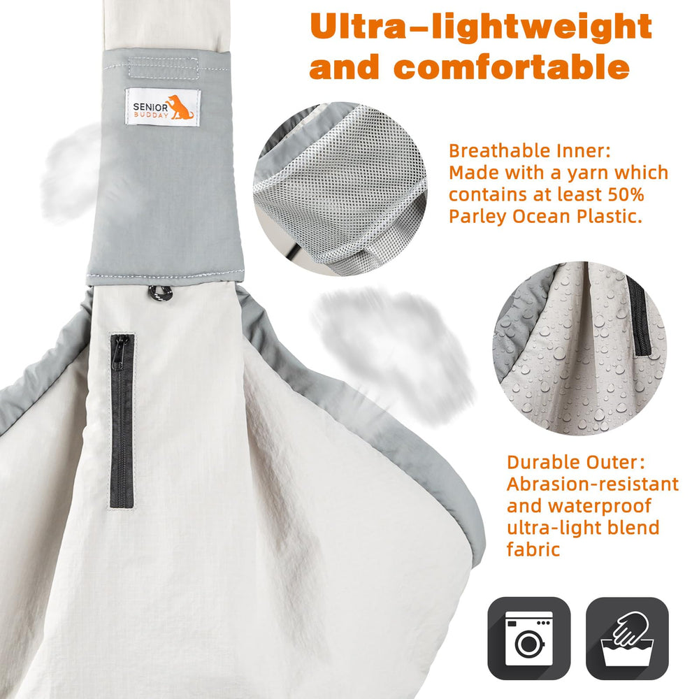 SENIOR BUDDAY durable fabric is easy to clean after adventures