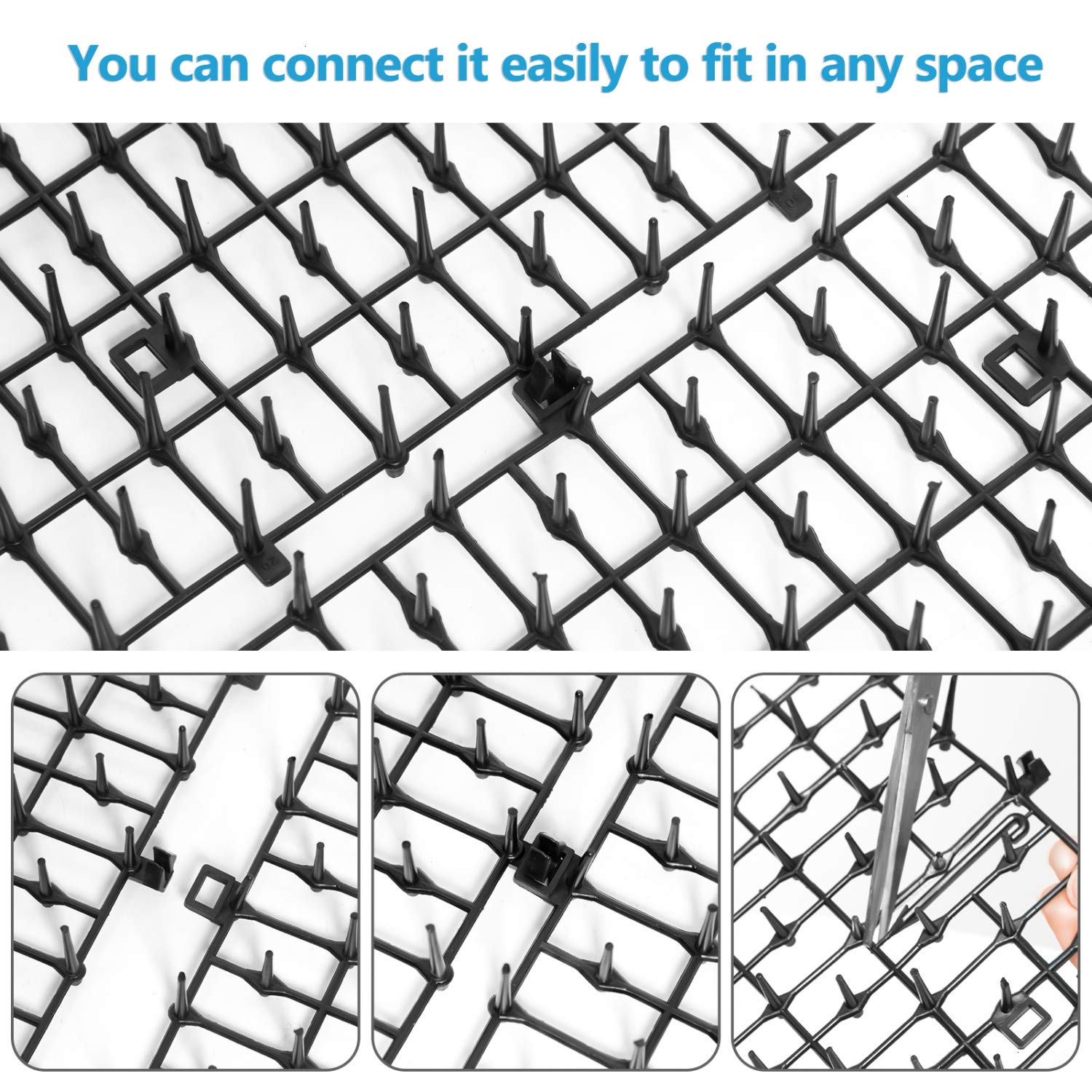 SenseYo Pomeat 7 staples included for secure edge setup