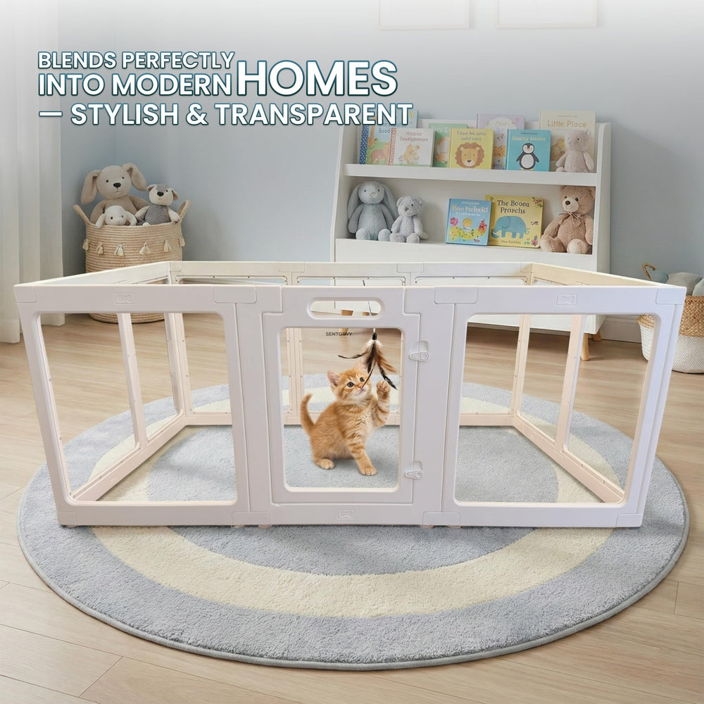 SENTORYY safety lock door secures pets inside for safe, worry-free access