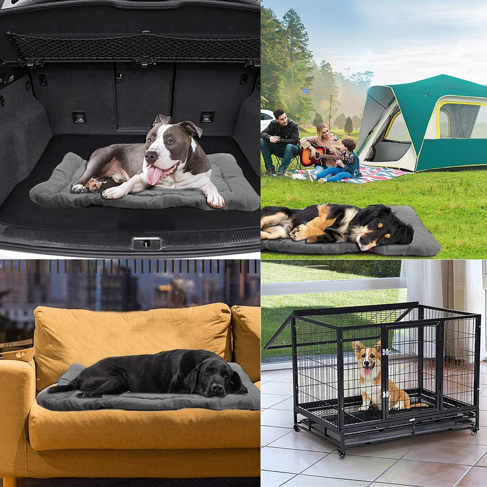 Senzkon outdoor dog bed ideal for camping and travel adventures.