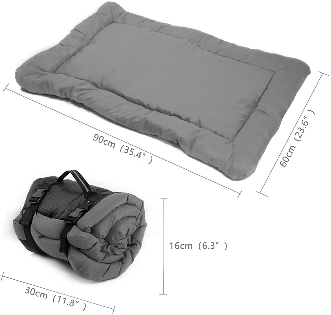 Senzkon outdoor dog bed machine-washable cover for easy cleaning.