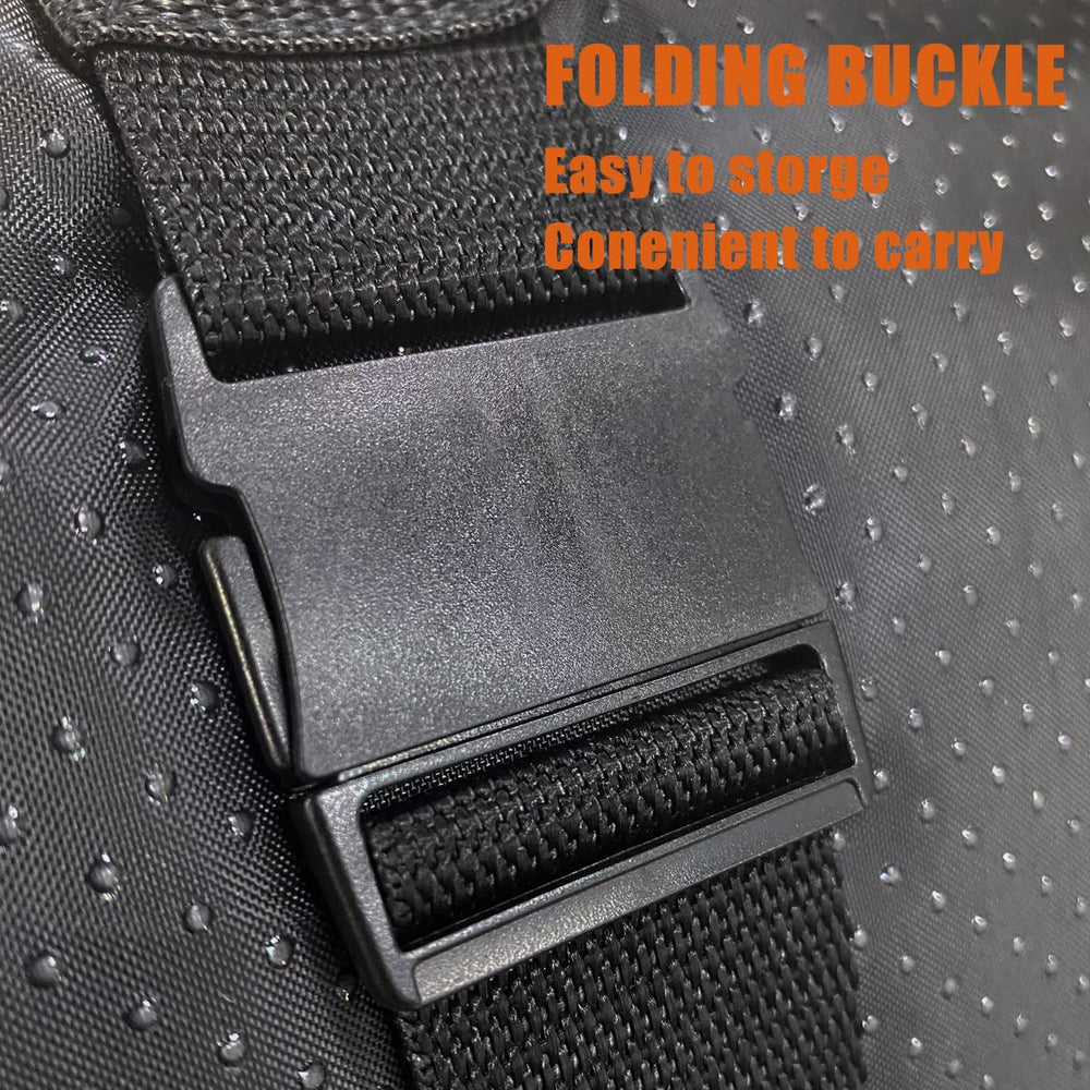 Senzkon outdoor dog bed non-slip bottom keeps it stable on various surfaces.