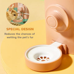 Septillar hanging water dispenser cage setup shows easy mounting for busy homes.