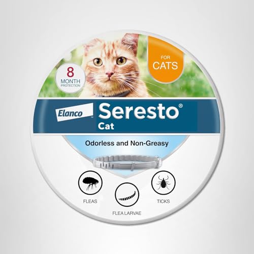 Owner applying Seresto collar for easy, mess-free use.