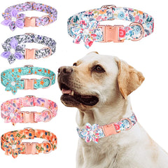 Serijoars detachable rhinestone flower collar for special occasions.