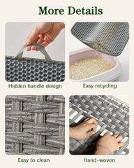 SETVSON litter mat integrated to catch litter and simplify cleanup