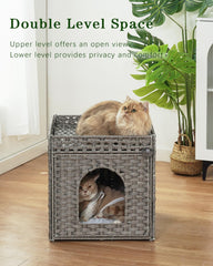 SETVSON handwoven rattan texture close-up highlights premium craftsmanship for cozy hideaway