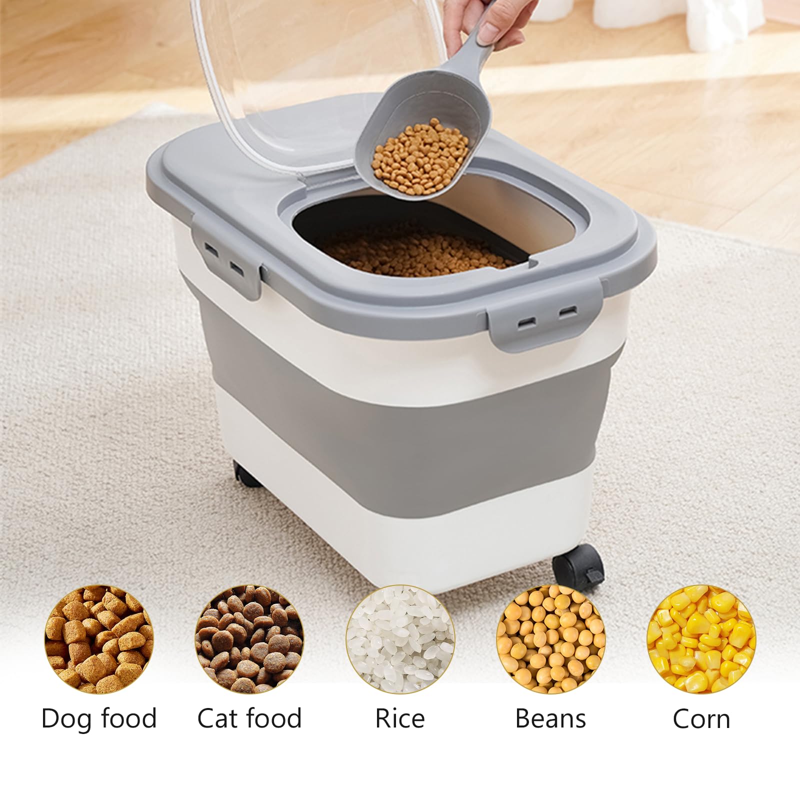 SEWIU easy-pantry-storage demonstrates clutter-free organization