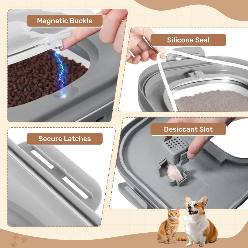 SEWIU travel-dog-bowl ready for outdoor feeding