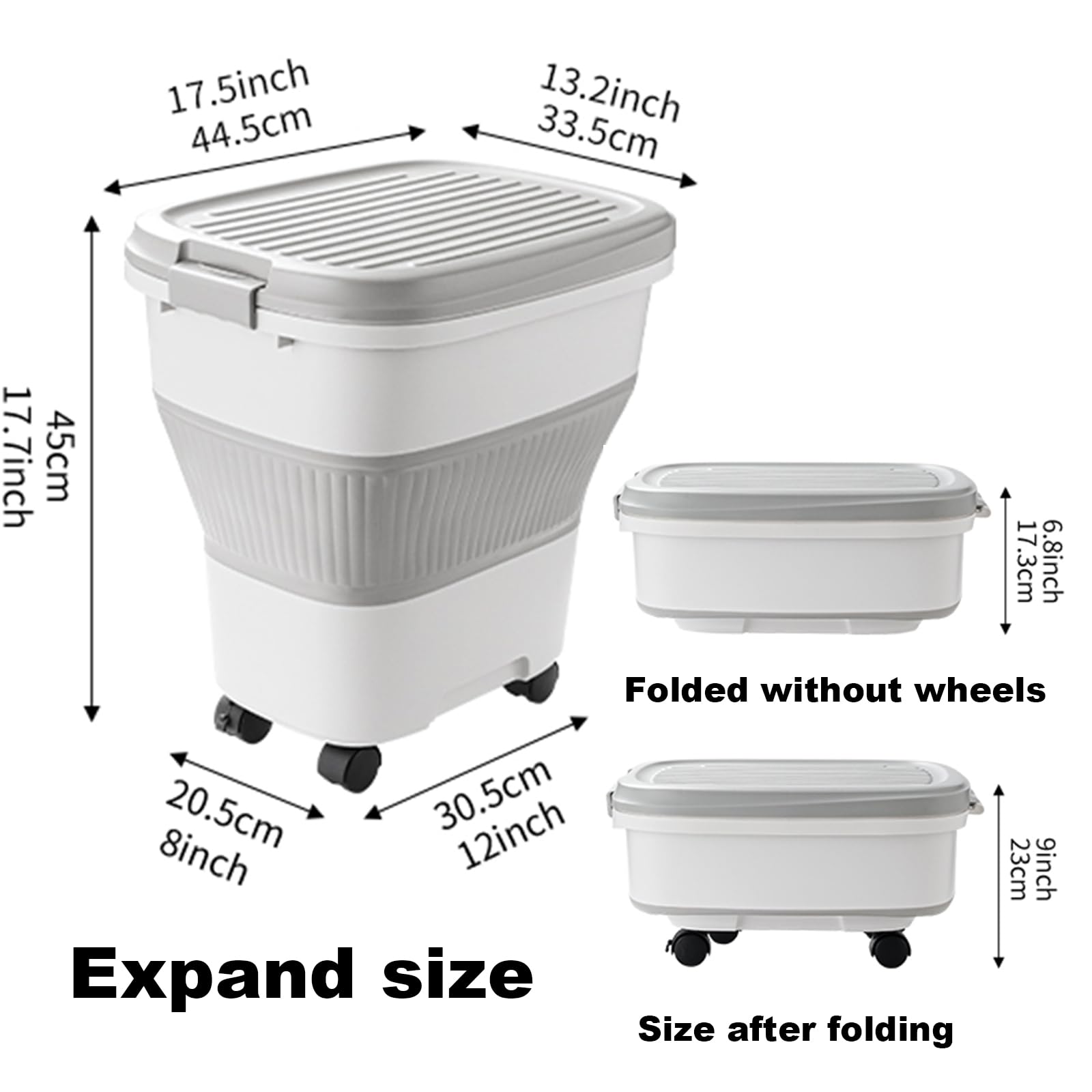 SEWIU container on four wheels for easy relocation