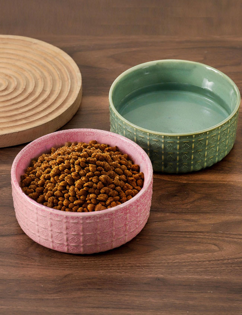 Seyatoo green ceramic bowl suitable for indoor or outdoor use