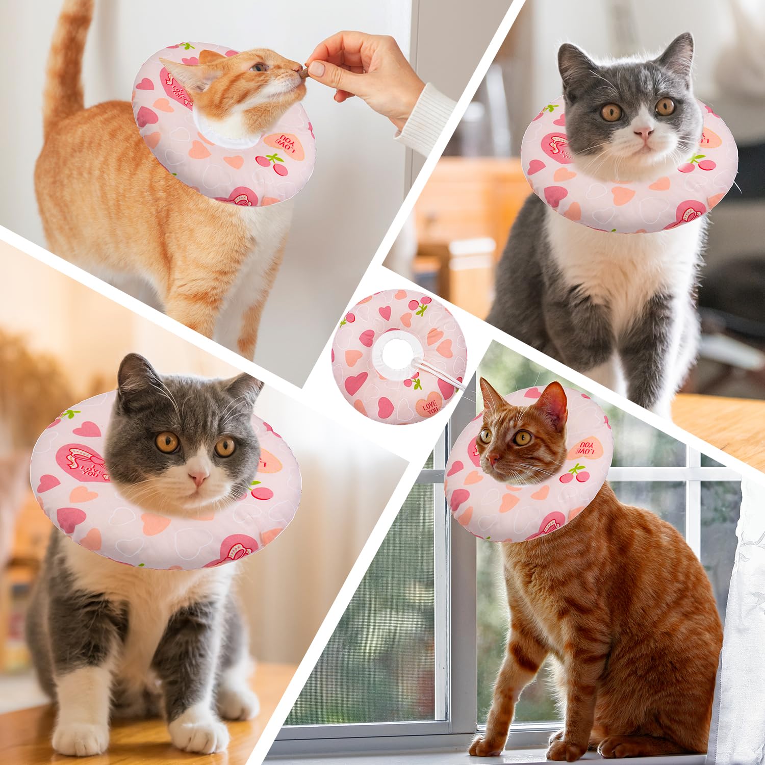 Seyezo cat cone pink heart packaging demonstrates brand presentation