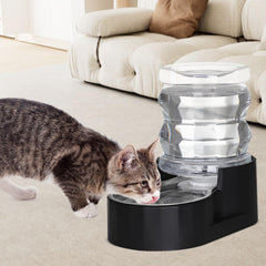 Sfozstra 304 stainless steel bowl promotes hygienic water for pets and easy cleaning