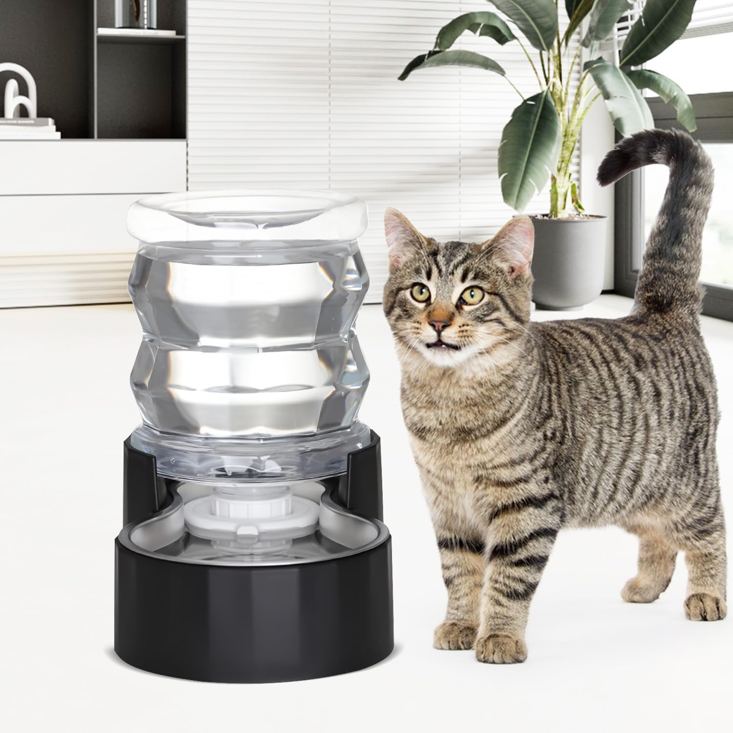 Sfozstra transparent water level view helps monitor supply between fills
