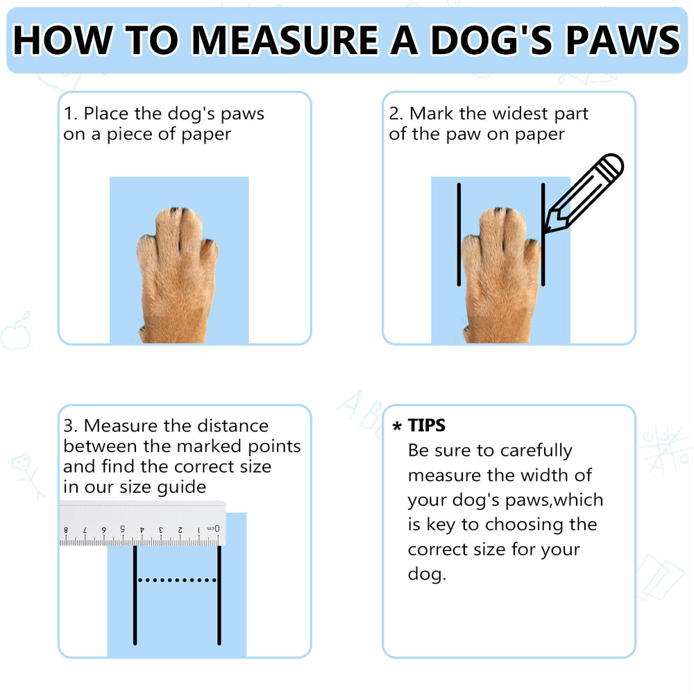 SGSPET Dog Boots secure fit demonstrates snug closure to prevent slipping