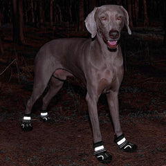 SGSPET dog shoes adjustable straps secure a snug, reliable fit