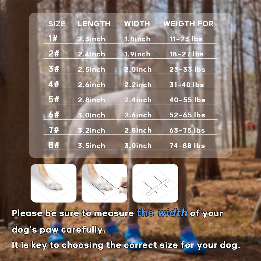 SGSPET dog shoes non-slip rubber soles offer solid grip on varied surfaces