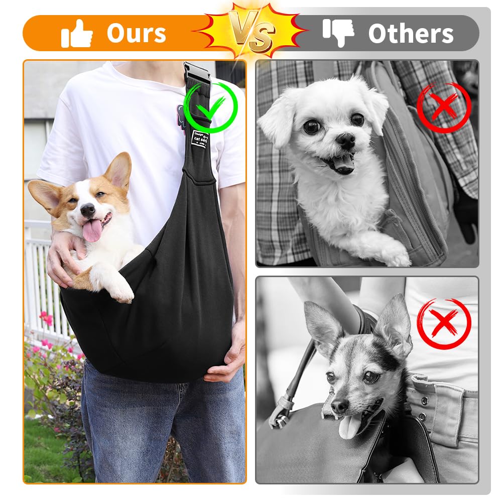 SGULNF cat sling crossbody design highlighting hands-free travel