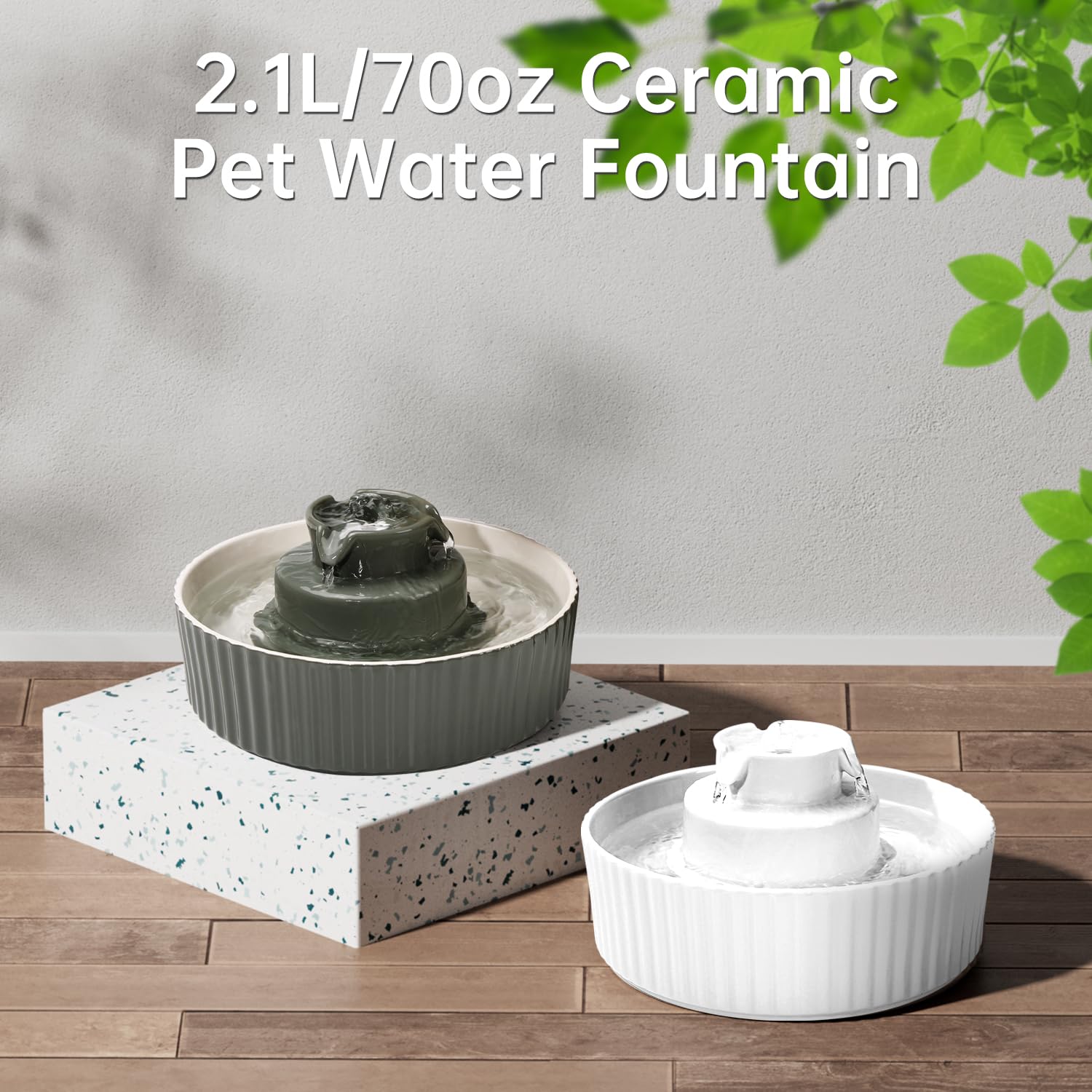 SgurFin home-use scene demonstrates convenient pet hydration with minimal refills.