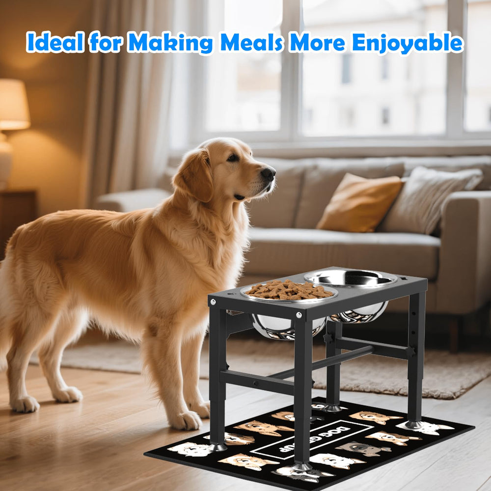 SHAINFUN 58oz bowls provide ample portions for medium and large dogs.