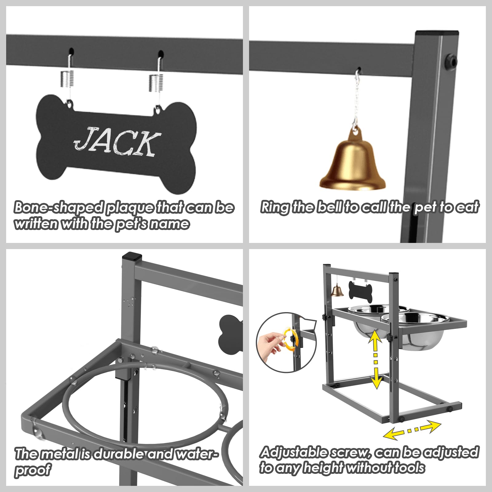 SHAINFUN adjustable feeder height for all life stages.