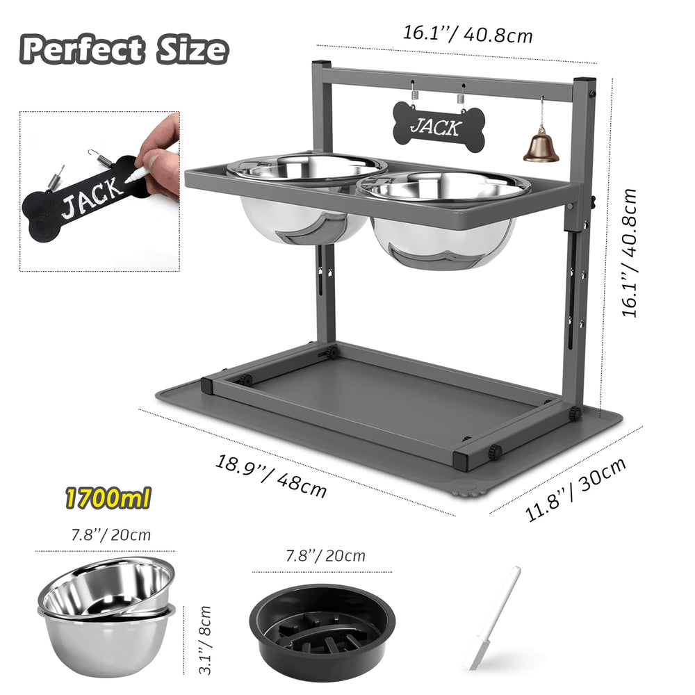 SHAINFUN slow feeder promotes measured eating for calmer meals.