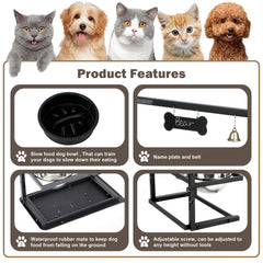 SHAINFUN spill-proof mat catches spills and protects floors