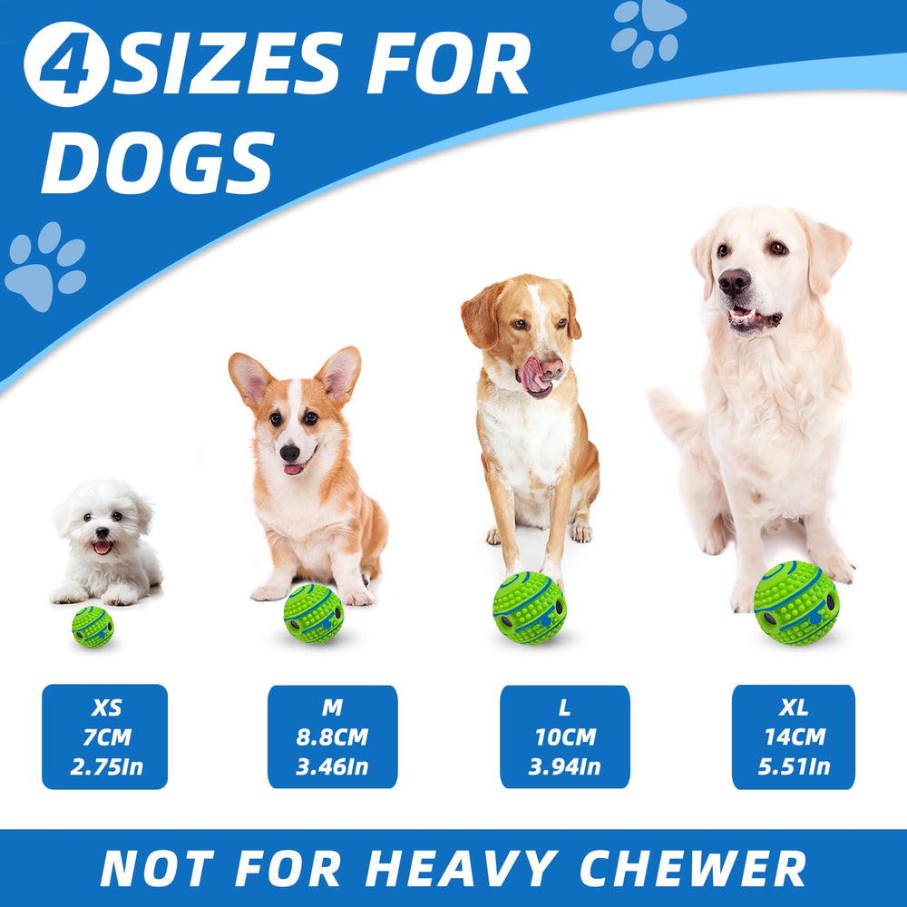 Shake and Laugh spiky-ball bite-resistant material withstands energetic chewers during training.