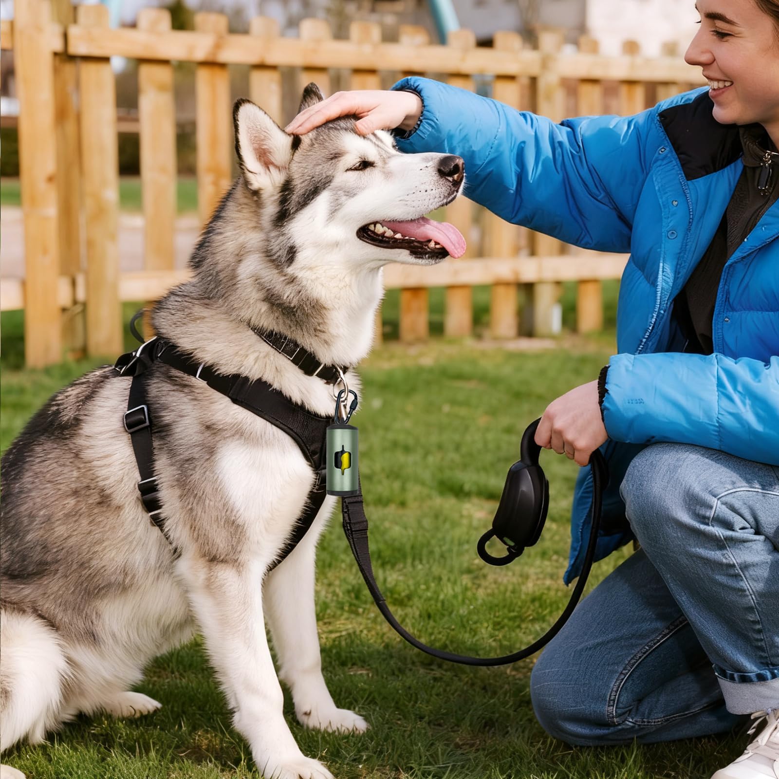 SHAOUMAN complete waste-management-kit with accessories, convenient multi-dog solution