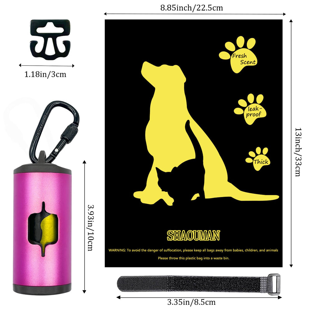 SHAOUMAN leash clip attachment secures your holder during jogs.