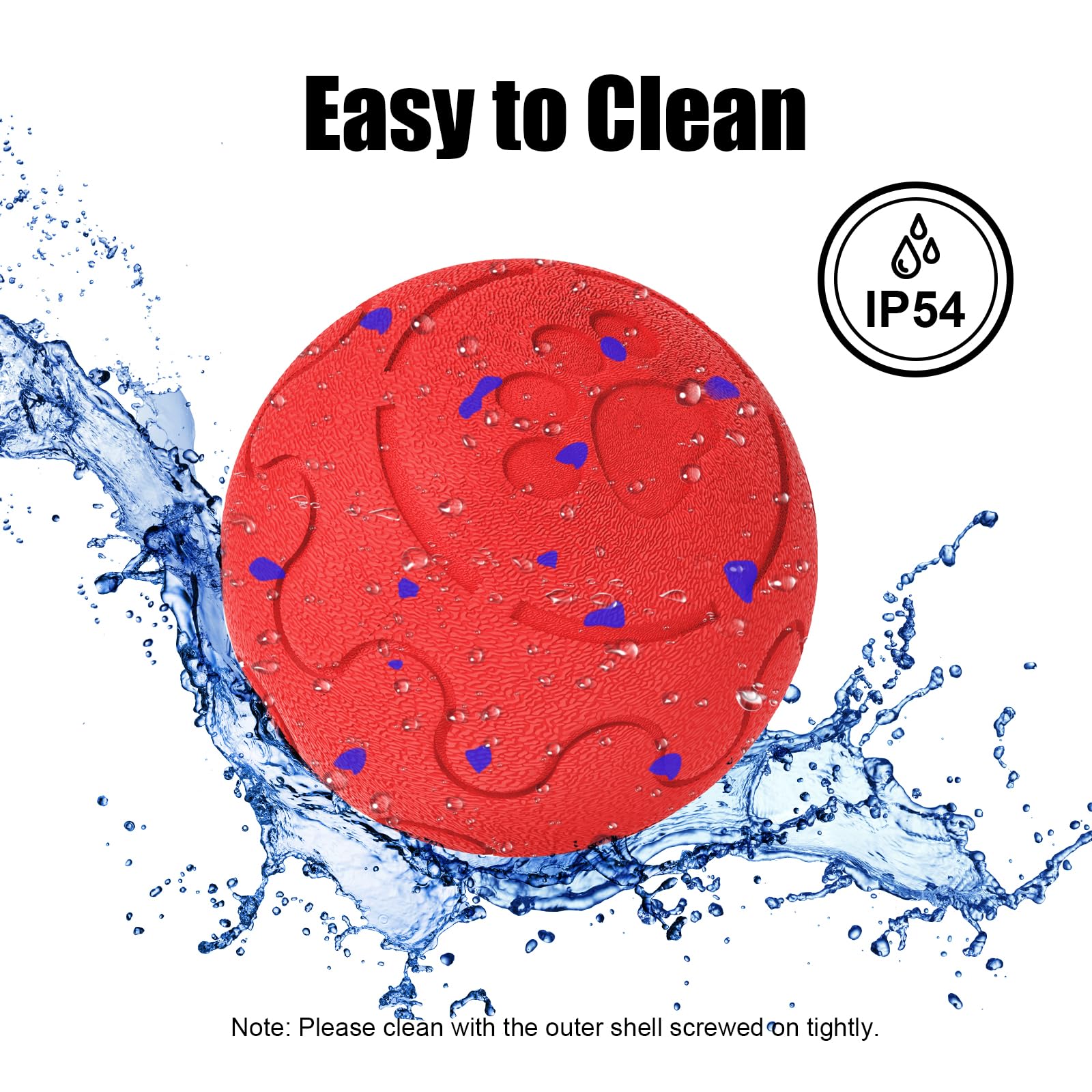 Shapana durable eco-friendly E-TPU material closeup highlights chew-friendly design.